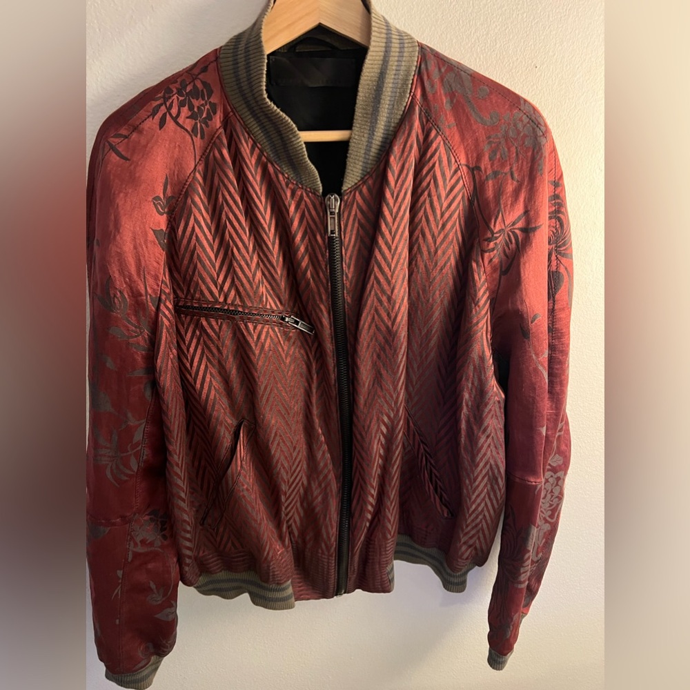 Haider Ackermann ss15 silk bomber